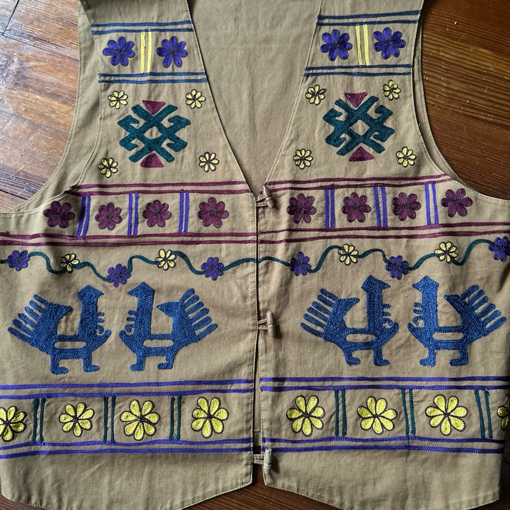 Vintage large vest